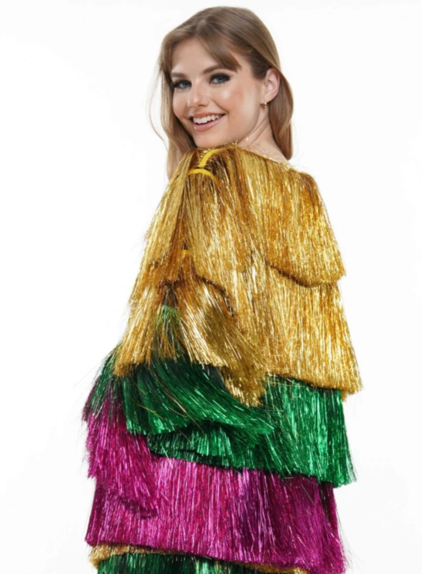 Tinsel Fringe Cardigan