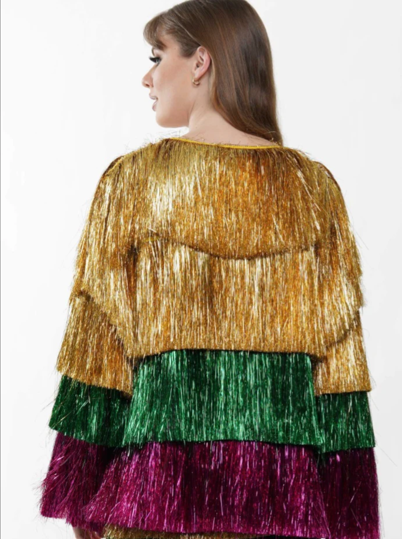 Tinsel Fringe Cardigan