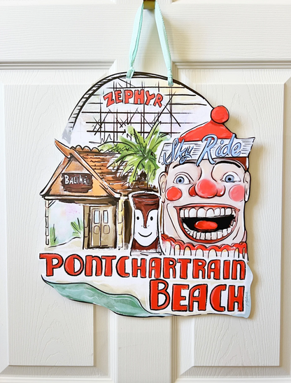 Pontchartrain Beach Door Hanger