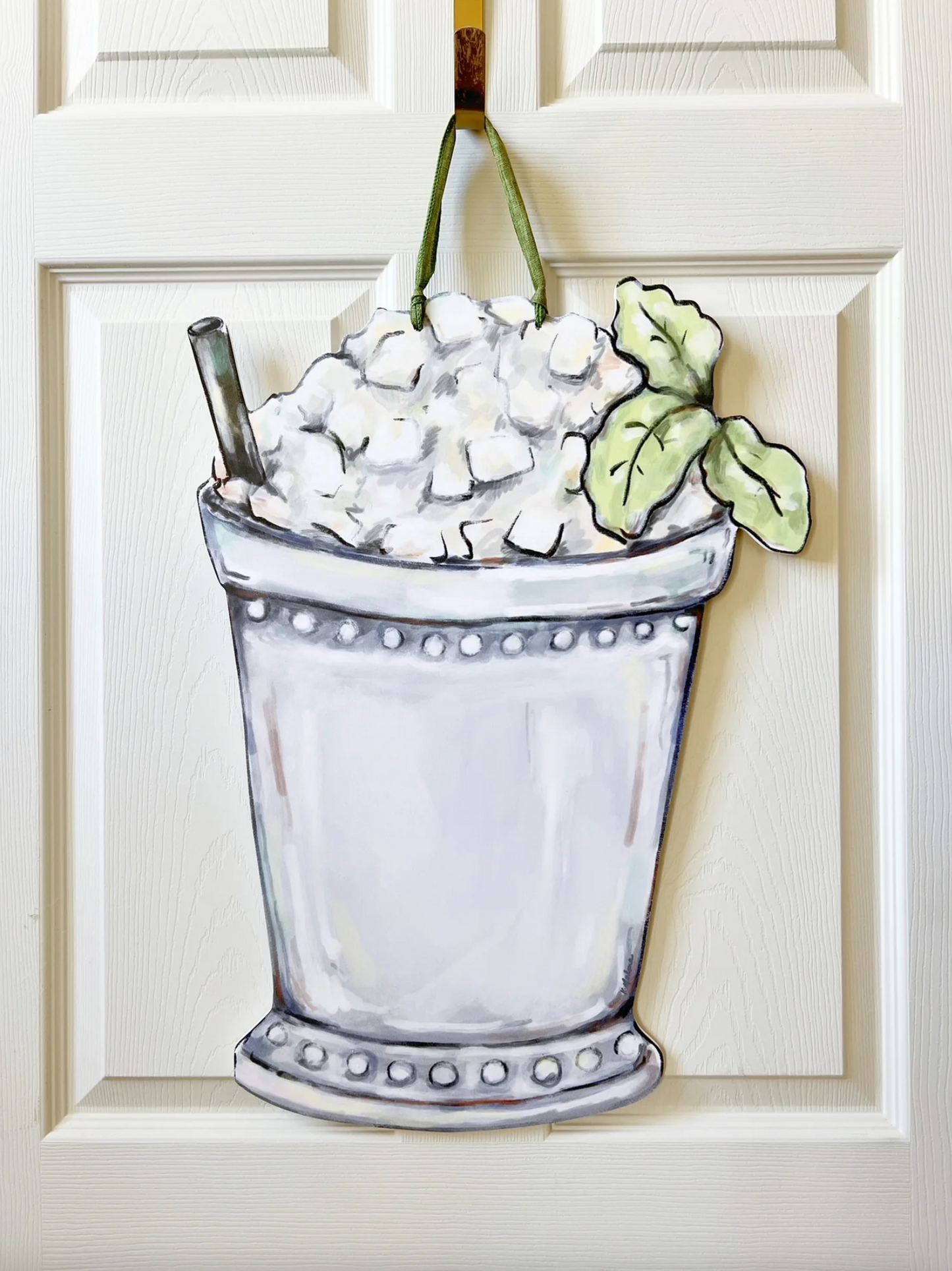 Mint Julep Door Hanger