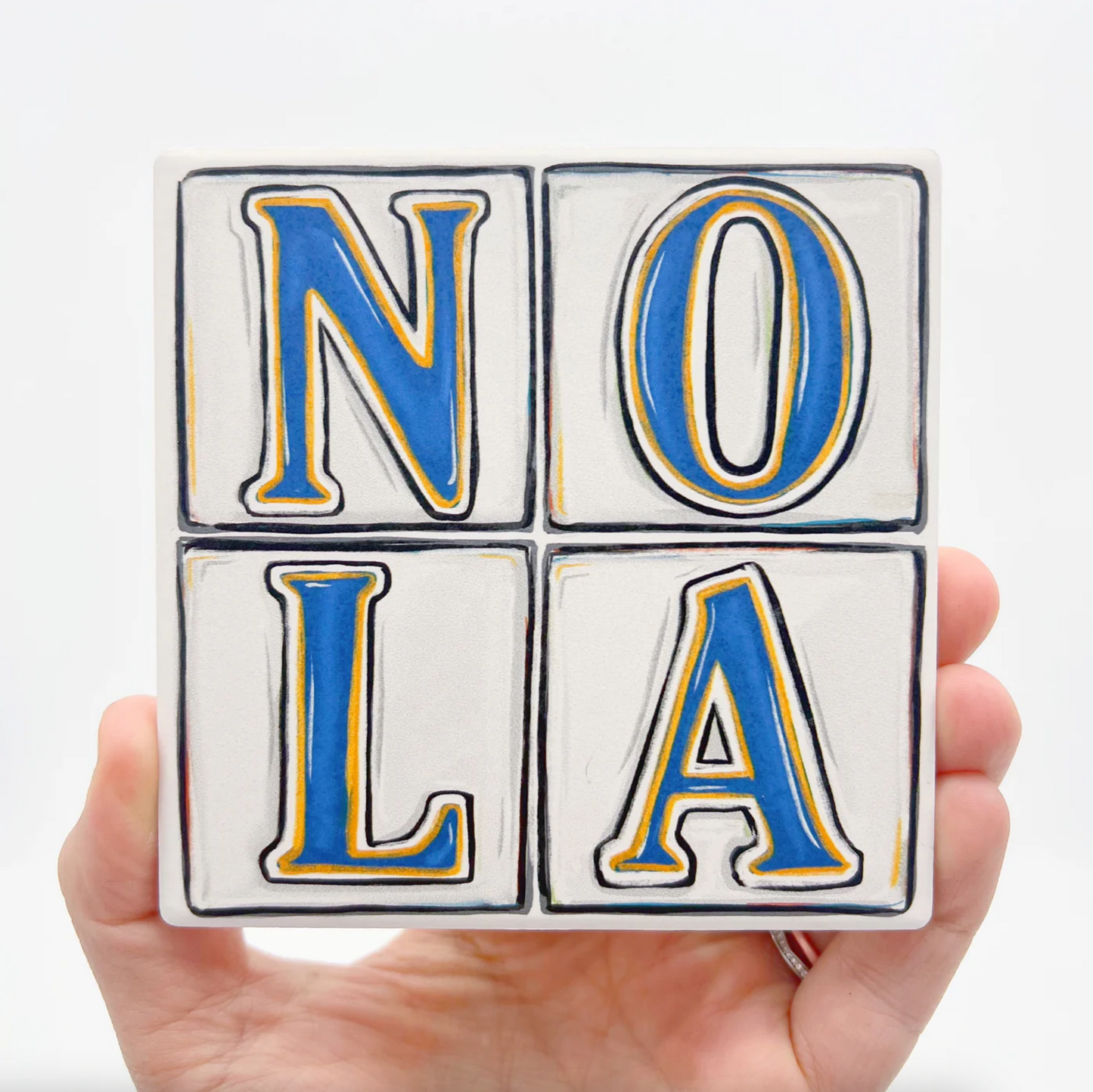 NOLA Street Tiles Coaster