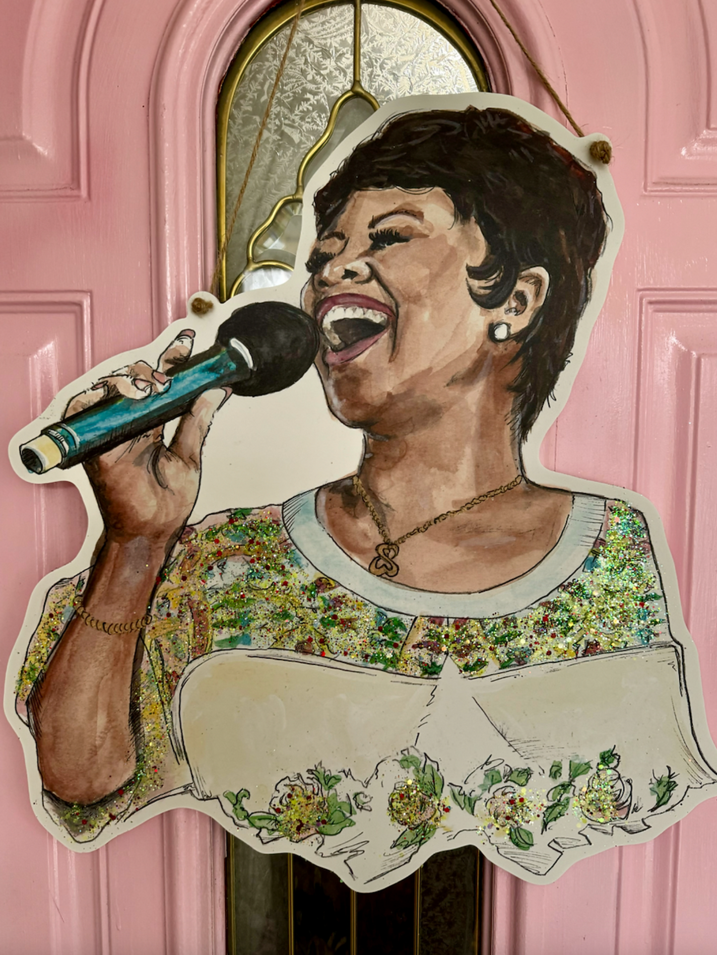 Irma Thomas Door Hanger