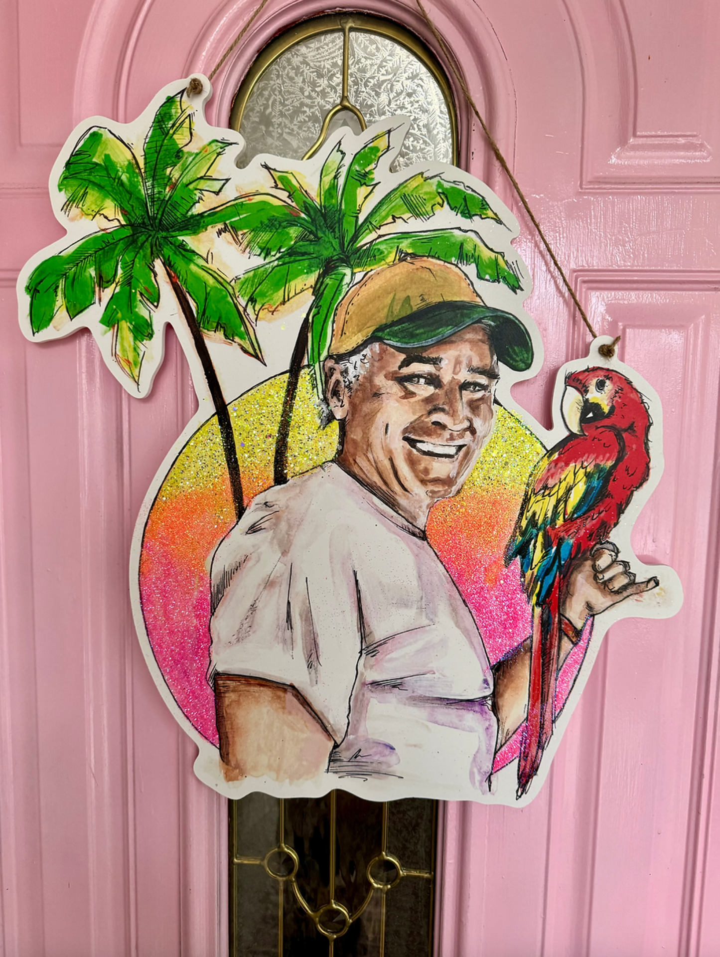 Jimmy Buffett Door Hanger