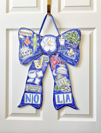 NOLA Bow Door Hanger