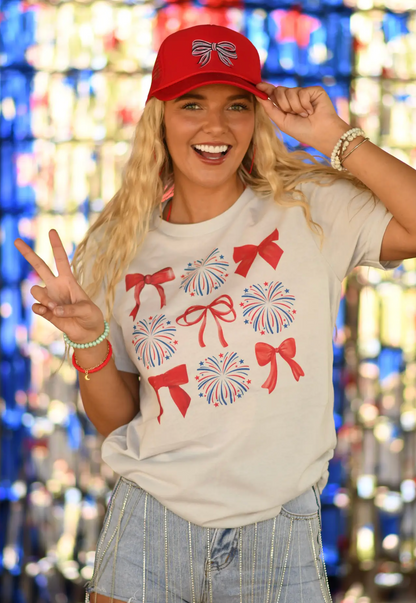 Fireworks and Bows Tee