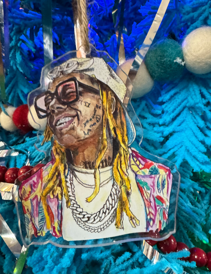 Lil Wayne Acrylic Ornamnet