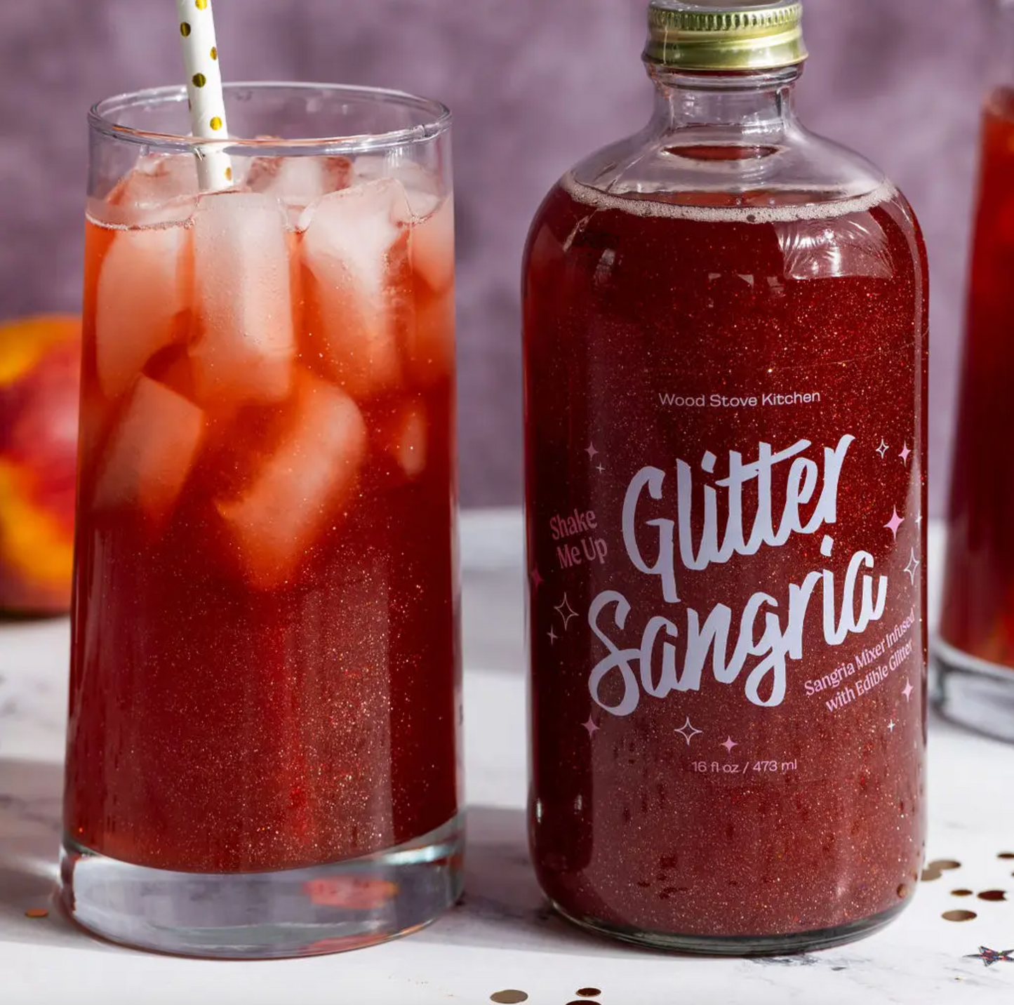 Glitter Drink Mix, Sangria