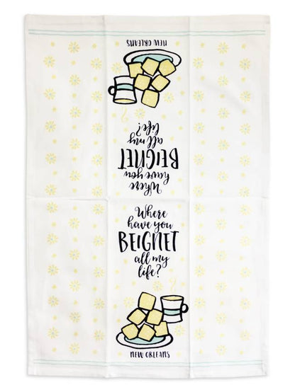 Where Have You Beignet All My Life? Towel